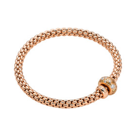         Roségold, Armschmuck, FOPE Solo Flex'it Armband 61206BX_PW_R_RRX_00S