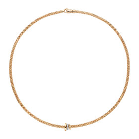 Weißgold, Halsschmuck, FOPE Prima Flex'it Collier 74408CX_BB_G_BBB_043