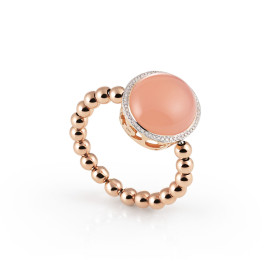 Roségold, Ringe, Al Coro Palladio Ring NR4034PCR