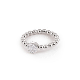 Weißgold, Ringe, Al Coro Palladio Ring NR3248W