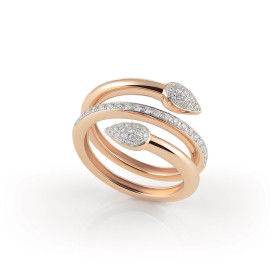 Roségold, Ringe, Al Coro Goccia Ring NR530WR