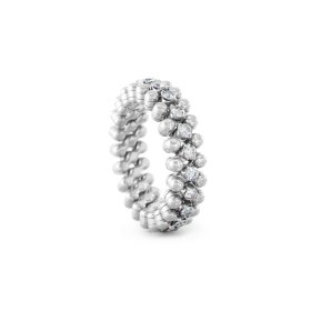 Weißgold, Ringe, Serafino Consoli Brevetto Multi-Size Ring RMS 3M2 WG WD