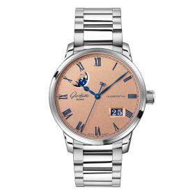 Unisex, Glashütte Original Senator Excellence Panoramadatum Mondphase 1-36-24-04-02-71
