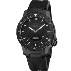 Herrenuhr, Mühle Glashütte Sea-Timer Blackmotion M1-41-83-KB