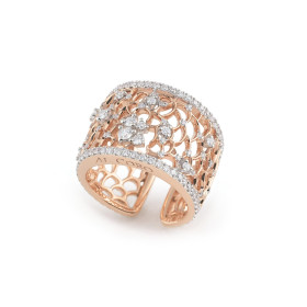 Weißgold, Ringe, Al Coro Ring NR8602R