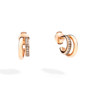 Roségold, Ohrringe, Pomellato Ohrringe Pomellato Together POB8111O7000DBR00