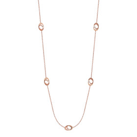 Roségold, Halsschmuck, Annamaria Cammilli Dune Lange Kette GCO2827P