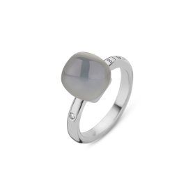 Weißgold, Ringe, Bigli Mini Sweety Ring 20R88Wqlaonyx