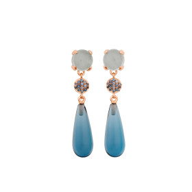 Roségold, Ohrringe, Bron Catch Ohrschmuck 8OR4858AQCNKTLD