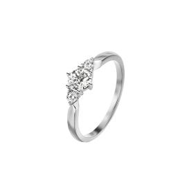 Weißgold, Ringe, Juwelier Jasper Schmuck Brillant-Ring 001.132547
