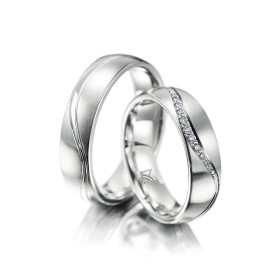 Platin, Ringe, Meister Trauringe Phantastics 112.8990.01/112.8990.00-P