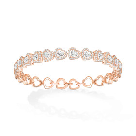 Roségold, Armschmuck, Messika Joy Cœur Armband 12748-PG