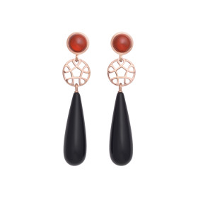 Roségold, Ohrringe, Bron Toujours Ajour Ohrschmuck 8OR4819HECON