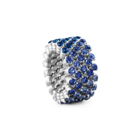 Weißgold, Ringe, Serafino Consoli Brevetto Multi-Size Ring, Ref: RMS 5F4 WG BS SFT