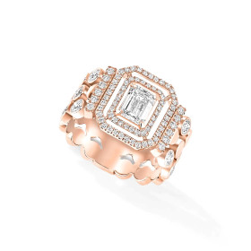Roségold, Ringe, Messika D-Vibes mehrreihiger Ring 12445-PG
