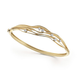 Gelbgold, Armschmuck, Annamaria Cammilli Dune Armreif GBR2536U