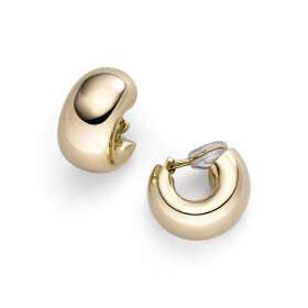 Gelbgold, Ohrringe, IsabelleFa Ohrclips "Cercle 26" 00947/CLIP-GG