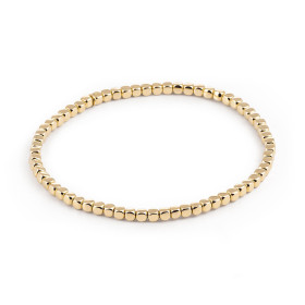 Gelbgold, Armschmuck, Al Coro Stretchy Armband A330G