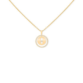 Gelbgold, Halsschmuck, Messika Lucky Move PM Collier 07396-YG