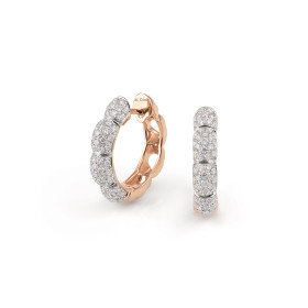 Roségold, Ohrringe, Al Coro La Piazza Ohrringe NE305WR