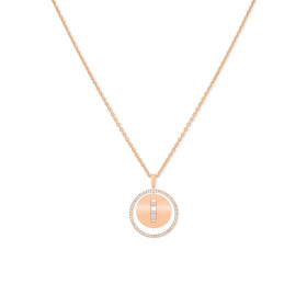        Roségold, Halsschmuck, Messika Lucky Move MM Collier 07394-PG
