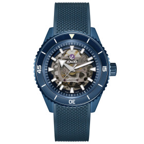 Herrenuhr, Rado Captain Cook High-Tech Ceramic Skeleton R32153209