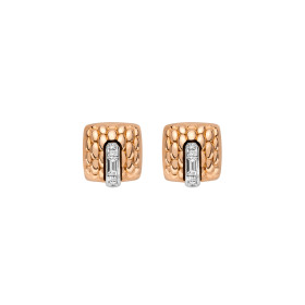 Roségold, Ohrringe, FOPE Vendôme Gold Ohrstecker mit Diamanten 58302OX_BB_R_XXX_000