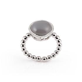 Weißgold, Ringe, Al Coro Palladio Ring NR4033GMW