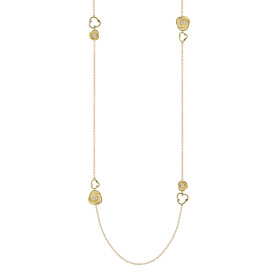 Gelbgold, Halsschmuck, Annamaria Cammilli Collier Desert Rose Halskette GCO3478U