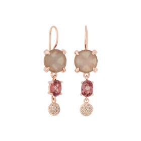         Roségold, Ohrringe, Bron Catch Ohrschmuck 8OR4891MGBSPCBR