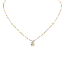 Gelbgold, Halsschmuck, Messika Move Romane Halskette 07158-YG