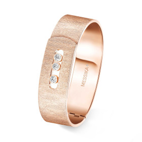 Roségold, Armschmuck, Messika Move Noa Ciselé GM Armreif 14514-PG