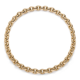 Roségold, Halsschmuck, IsabelleFa Collier "ChaCha 11" 04111/45BKL-ROS