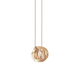 Roségold, Halsschmuck, Annamaria Cammilli Dune Halskette GPE2446J