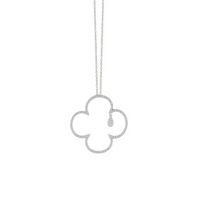 Weißgold, Halsschmuck, Al Coro Icon Collier C362WW