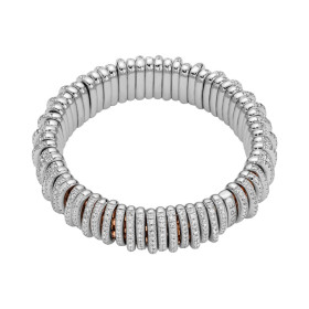 Weißgold, Armschmuck, FOPE Panorama Flex'it Armband mit Diamanten 58904BX_PB_R_XBX_0XS