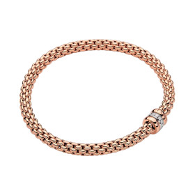         Weißgold, Armschmuck, FOPE Solo Flex'it Armband 62106BX_BB_R_RBR_00S