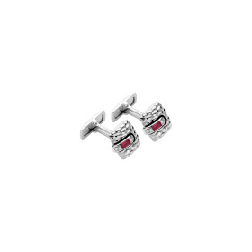 Weißgold, Armschmuck, FOPE Vendôme Manschettenknöpfe mit Rubin 00802GX_B4_B_XXX_000