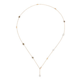 Roségold, Halsschmuck, Pomellato Sabbia Sautoir Halskette PCC012A07BWRDBX00