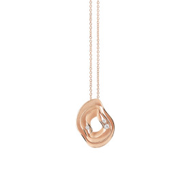 Roségold, Halsschmuck, Annamaria Cammilli Dune Electa Halskette GPE3256P