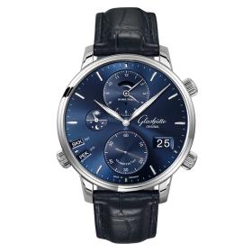Herrenuhr, Glashütte Original Senator Cosmopolite 1-89-02-05-02-01