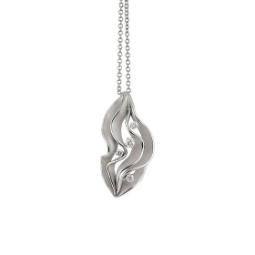 Weißgold, Halsschmuck, Annamaria Cammilli Dune Precious Halskette GPE1937W