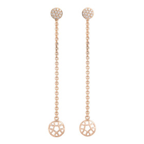         Roségold, Ohrringe, Bron Toujours Ajour Ohrschmuck 8OR4835-2