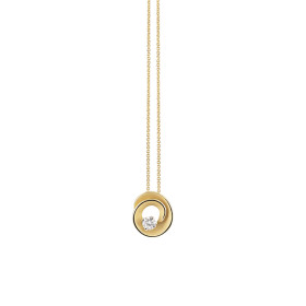Gelbgold, Halsschmuck, Annamaria Cammilli Dune Assolo Halskette GPE3237U