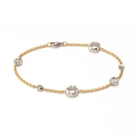 Platin, Armschmuck, Schmuckwerk Alpen Armband GA915-GG-PT
