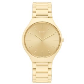 Unisex, Rado True Thinline Les Couleurs™ Le Corbusier Cream White 32001 R27090602