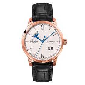 Unisex, Glashütte Original Senator Excellence 
Panoramadatum Mondphase 1-36-04-02-05-01