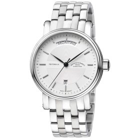 Unisex, Mühle Glashütte Teutonia II Tag/Datum M1-33-65-MB