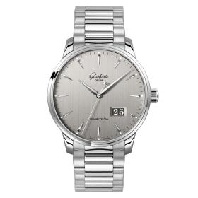 Unisex, Glashütte Original Senator Excellence Panoramadatum 1-36-03-03-02-71