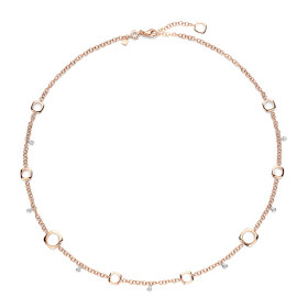 Roségold, Halsschmuck, Bigli Elements Halskette 20C41R_60